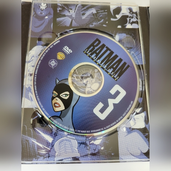 Batman The Animated Series Volume 1 DVD 4 Disc Set TV Show - Picture 7 of 10